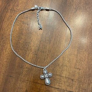 Brighton Reversible Grace Cross Pendant Necklace